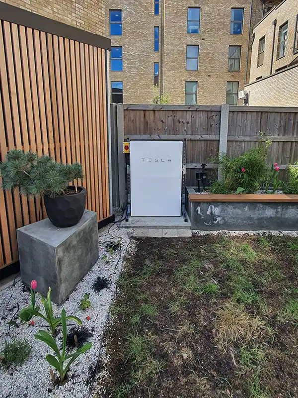 A battery storage installation by Solar Source