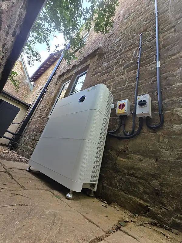 A battery storage installation by Solar Source