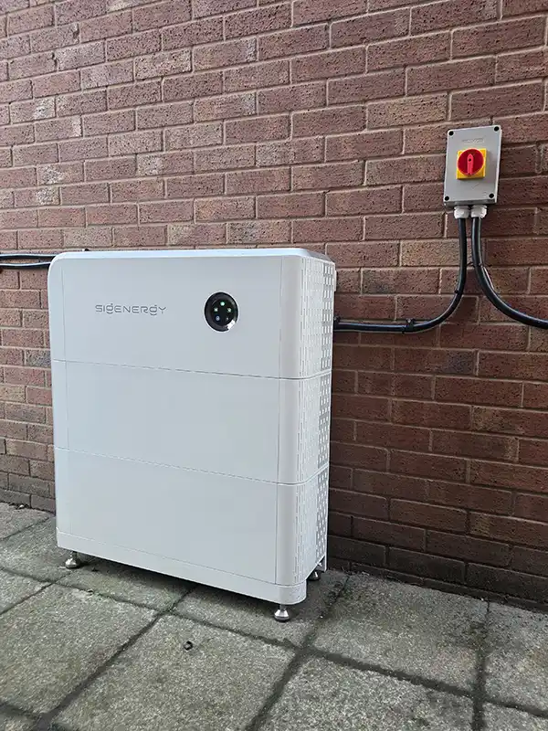 A battery storage installation by Solar Source