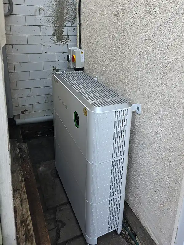 A battery storage installation by Solar Source