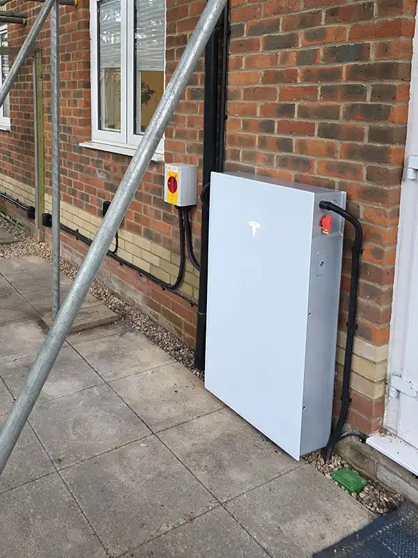 A battery storage installation by Solar Source