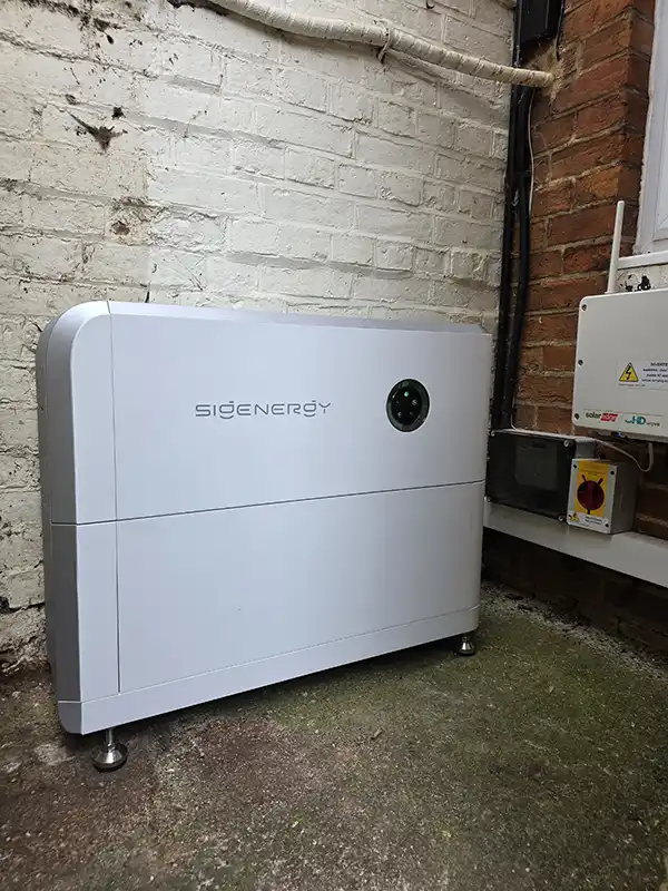 A battery storage installation by Solar Source