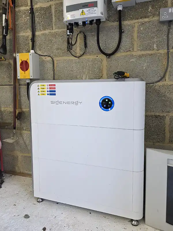 A battery storage installation by Solar Source