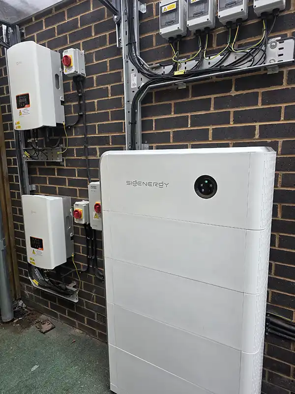 A battery storage installation by Solar Source