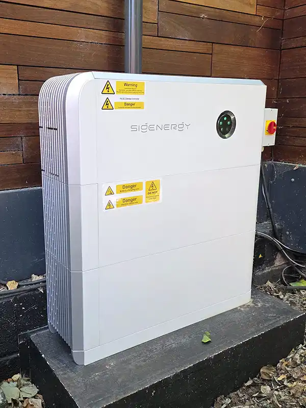 A battery storage installation by Solar Source