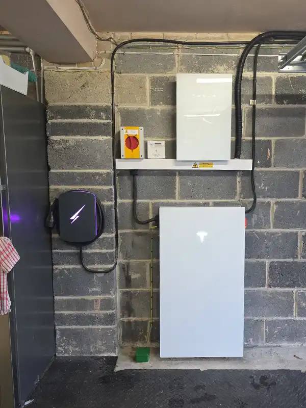 A battery storage installation by Solar Source