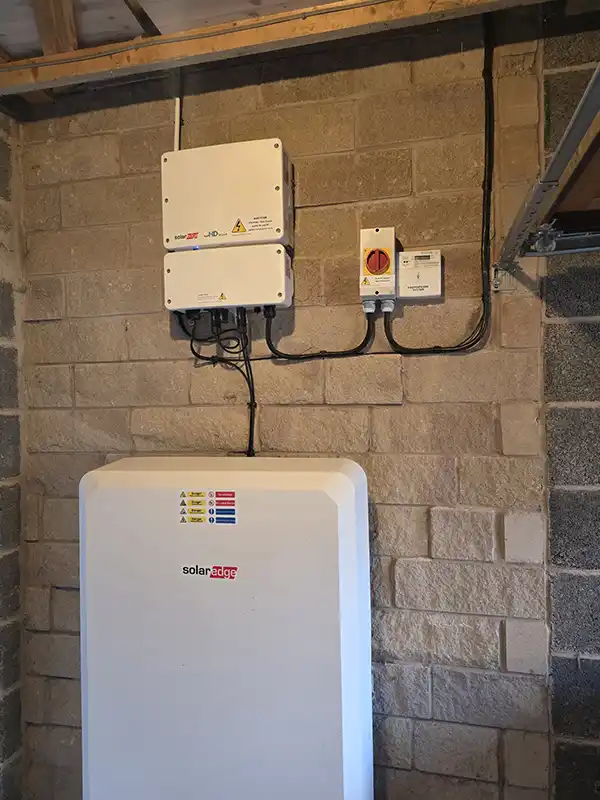 A battery storage installation by Solar Source