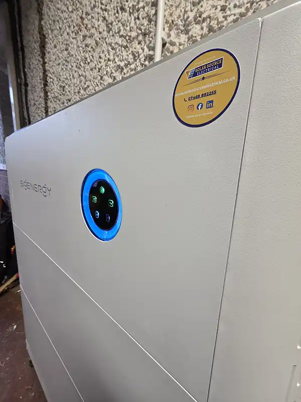 A battery storage installation by Solar Source