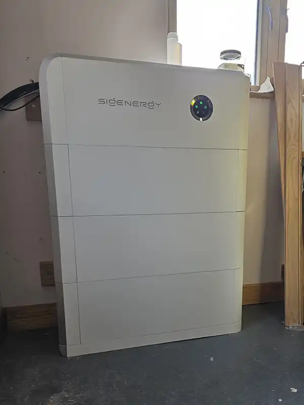 A battery storage installation by Solar Source